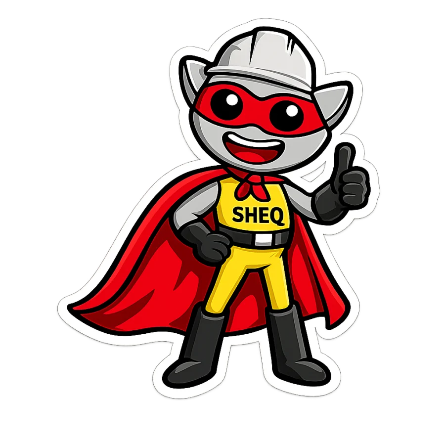 SHEQ, One Stop Hire's mascot