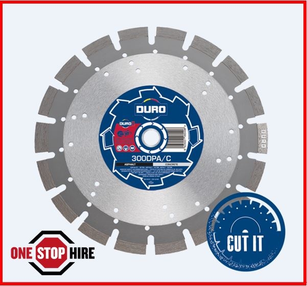 Duro 350DPA/C Concrete & Asphalt Diamond Blade