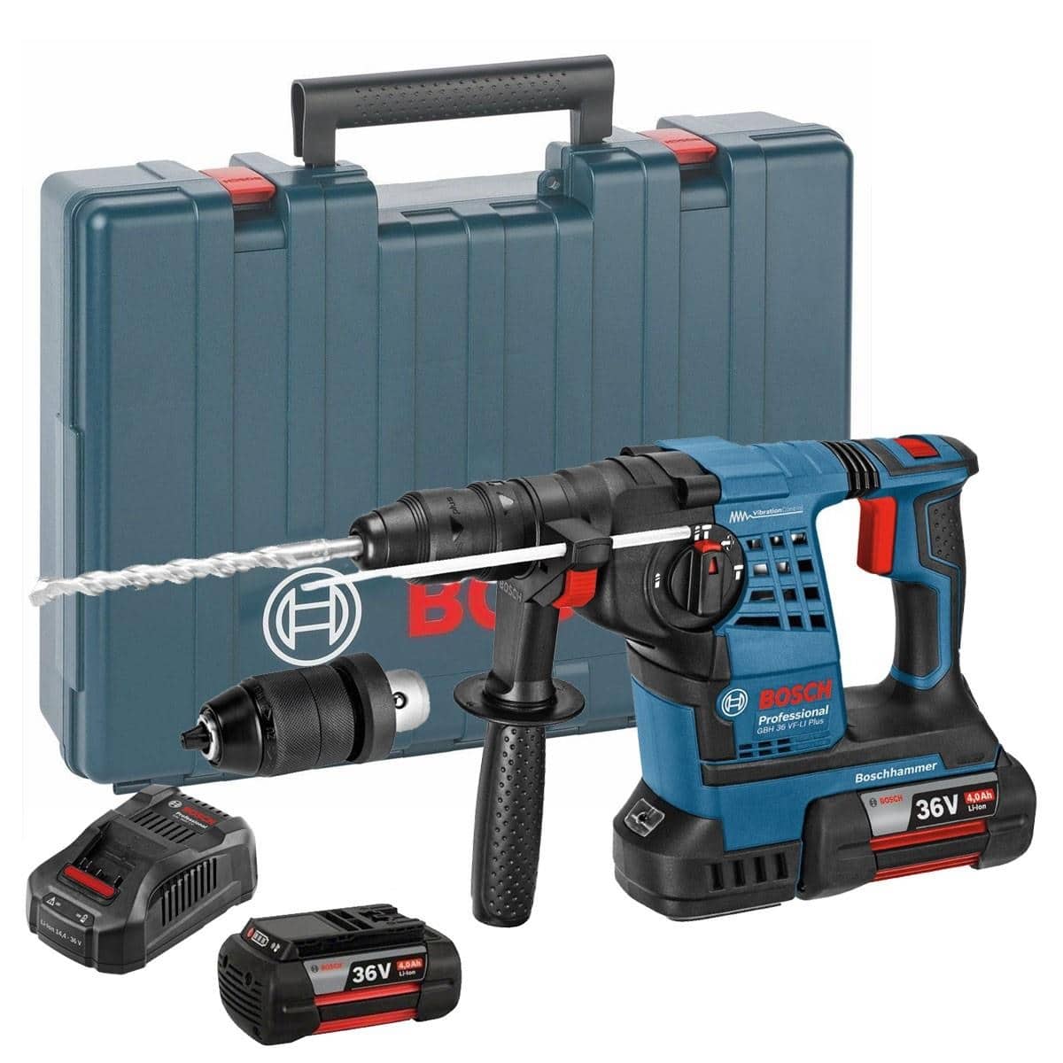 Bosch GBH36VFLiplus 36v SDS+ Hammer Drill