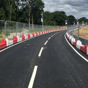 Slot Block Barrier Fence Base