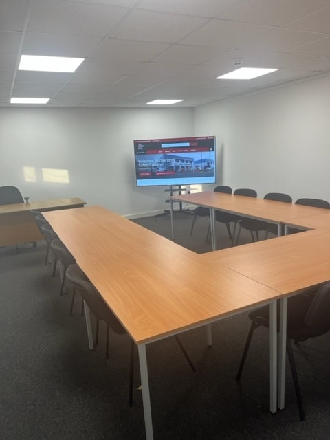 Sunderland training centre - training room.