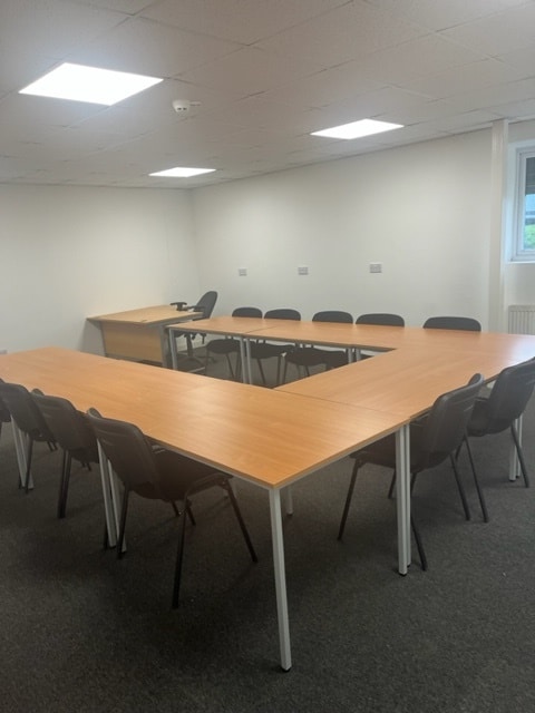 Sunderland training centre - training room.