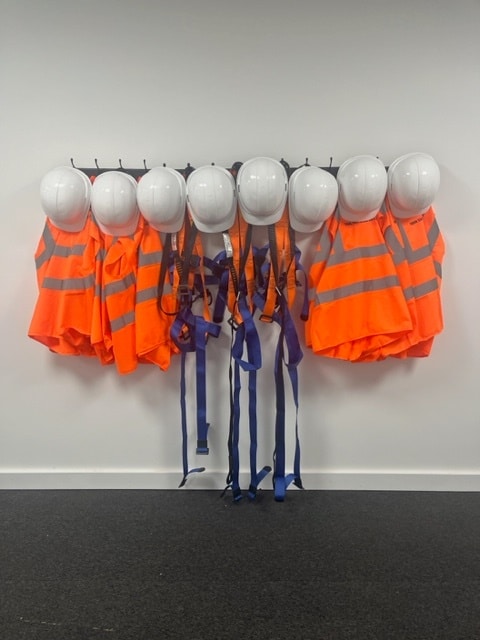 Sunderland training centre - safety equipment.
