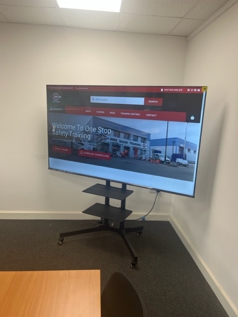 Sunderland training centre - learning screens