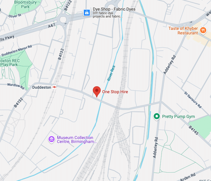 Birmingham Depot Map