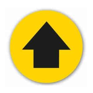 Directional Arrow (Floor Graphic) 200mm diameter