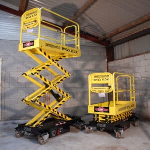 Battery Operated 3.1M Push Around Scissor Lift