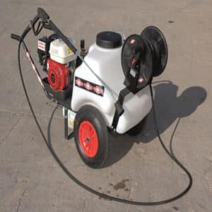 2200 PSI Petrol Mini Pressure Washer Bowser