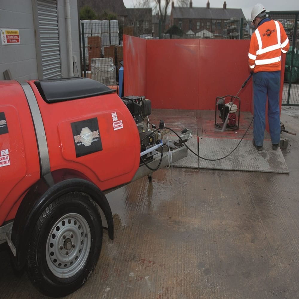 3000 PSI 250 Gallon Diesel Pressure Washer Bowser