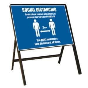 Bespoke Site Safe Distancing Signs