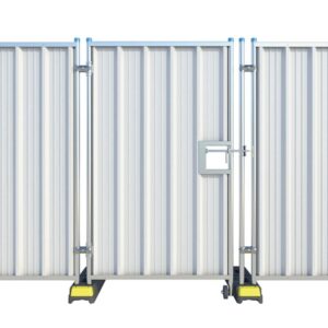 Steel Hoarding Pedestrian Gate