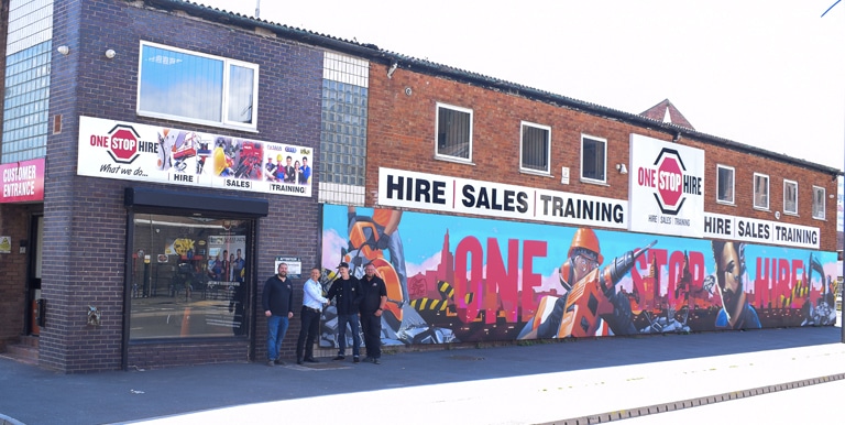 Liverpool depot's new graffiti mural