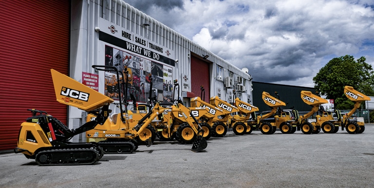 One Stop Hire Unveils New Plant Hire Equipment as part of £3 million investment